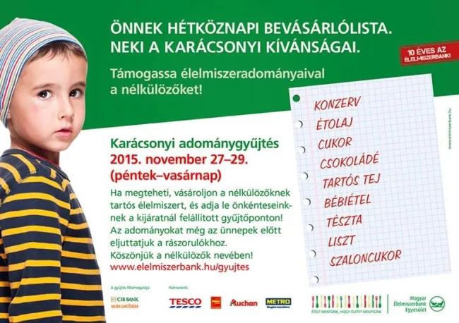 KARÁCSONYI ADOMÁNYGYŰJTÉS GYOMAENDRŐDÖN