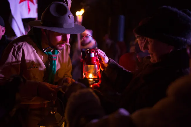 Adventi gyertyagyújtás és adományozás Gyomaendrődön