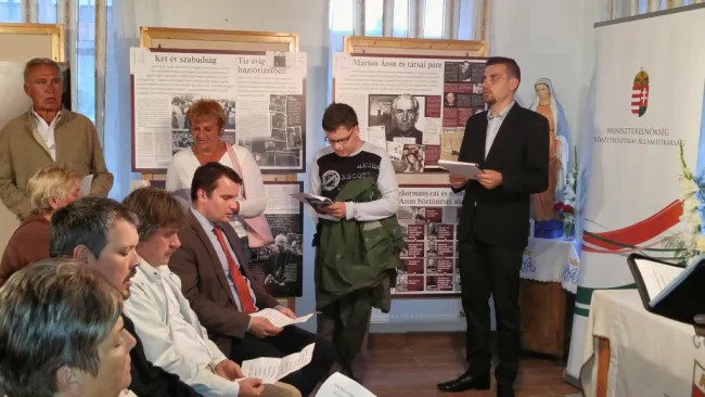 Márton Áron vándorkiállítás Gyomaendrődön