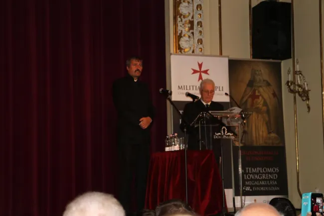 900 éves a Templomos Lovagrend, díszkonferencia, Budapest, 2018. szeptember 28.