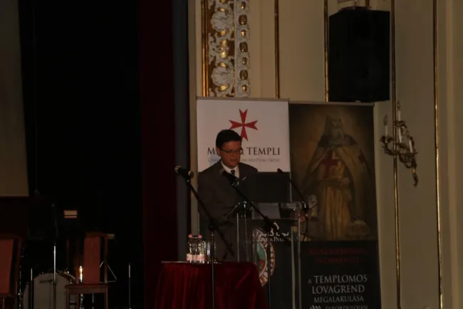 900 éves a Templomos Lovagrend, díszkonferencia, Budapest, 2018. szeptember 28.