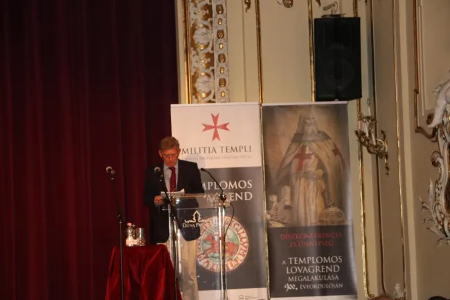 900 éves a Templomos Lovagrend, díszkonferencia, Budapest, 2018. szeptember 28.
