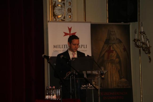 900 éves a Templomos Lovagrend, díszkonferencia, Budapest, 2018. szeptember 28.