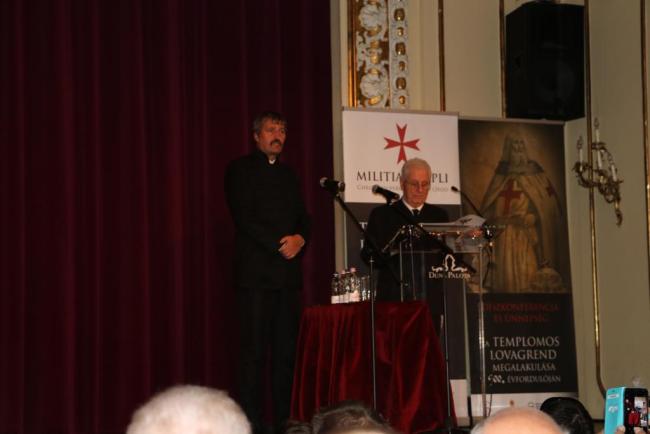 900 éves a Templomos Lovagrend, díszkonferencia, Budapest, 2018. szeptember 28.